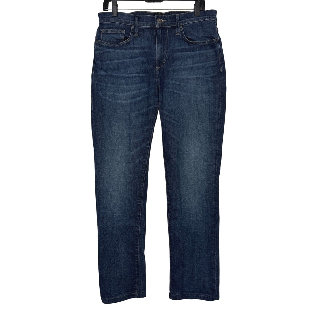 Joe's Jeans The Brixton Straight Narrow Mens 32x30 Slim Blue Harvard Dark Wash